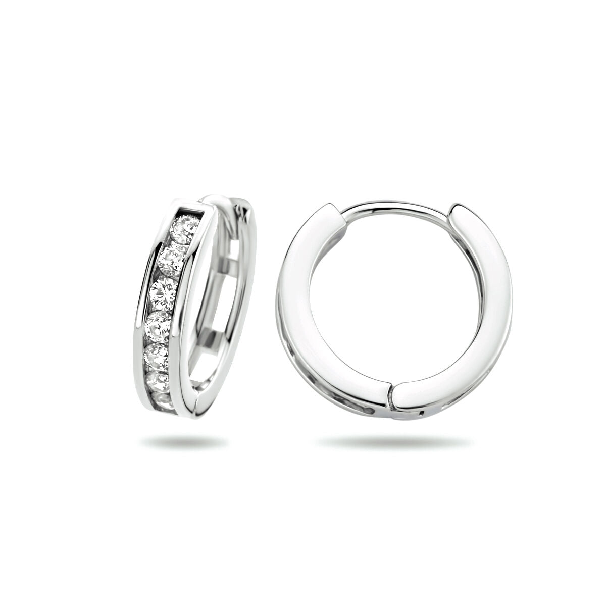 Klapoorringen zirkonia - PSN1322912 - PansiteNederland.nl