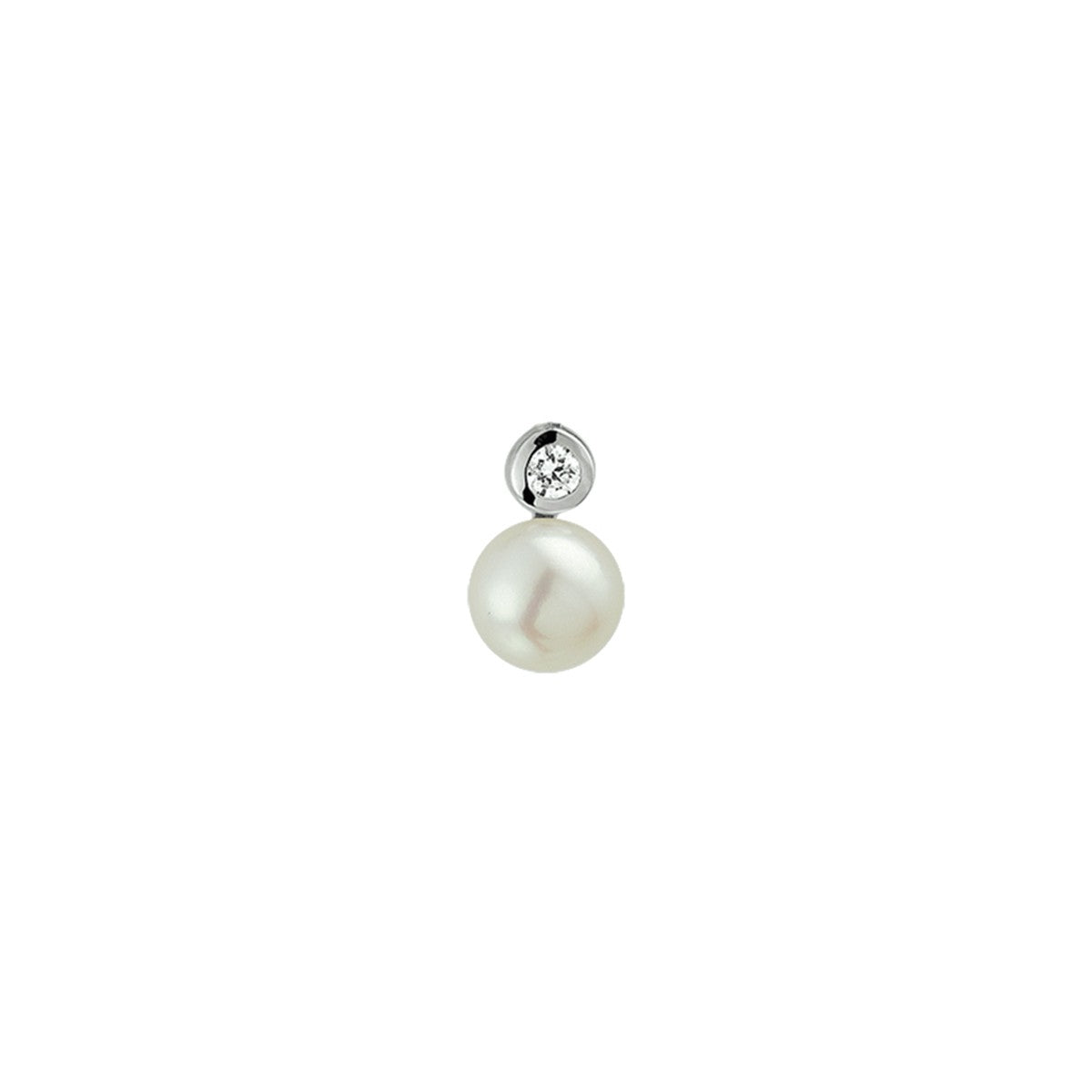 Fantasy Collection Hanger parel en zirkonia 13,5 mm zilver - PSN1323023