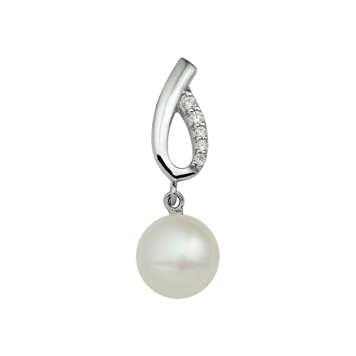 Fantasy Collection Hanger parel en zirkonia 26 mm zilver - PSN1323027