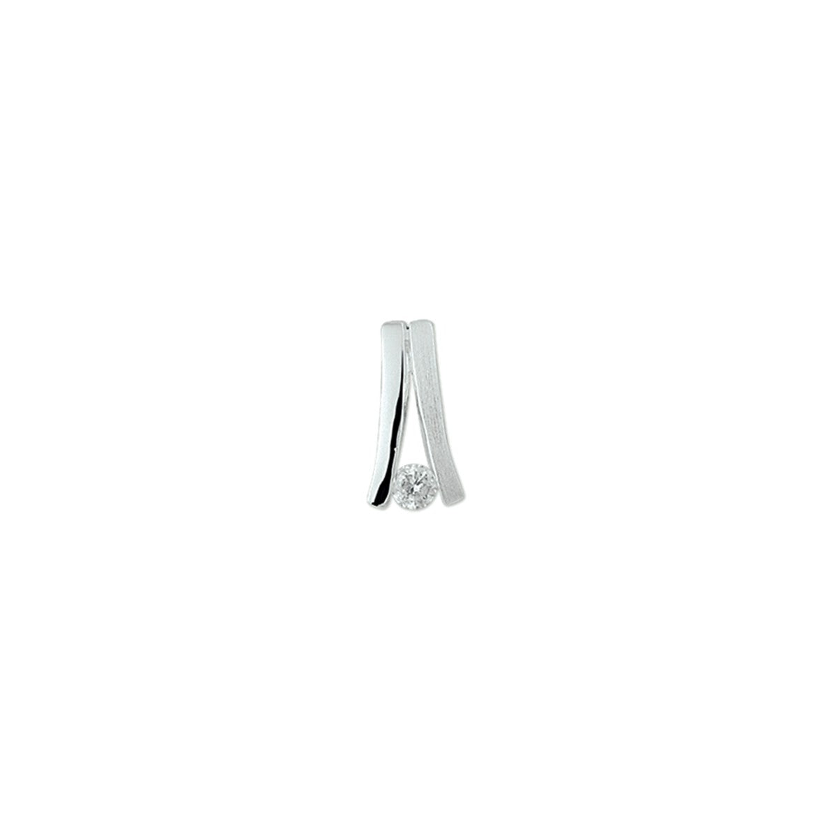 Fantasy Collection Hanger zirkonia poli/mat zilver - PSN1323053
