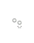 Zilveren oorknoppen zirkonia - PSN1323133