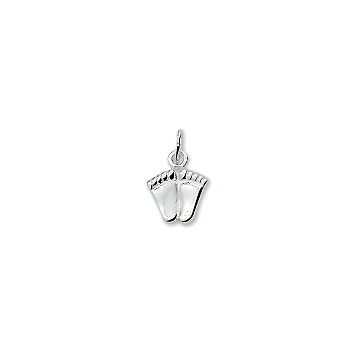 Fantasy Collection Hanger voetjes zilver