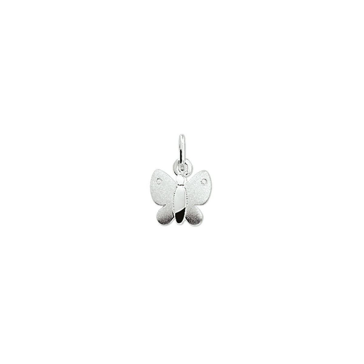 Fantasy Collection Hanger vlinder poli/mat zilver