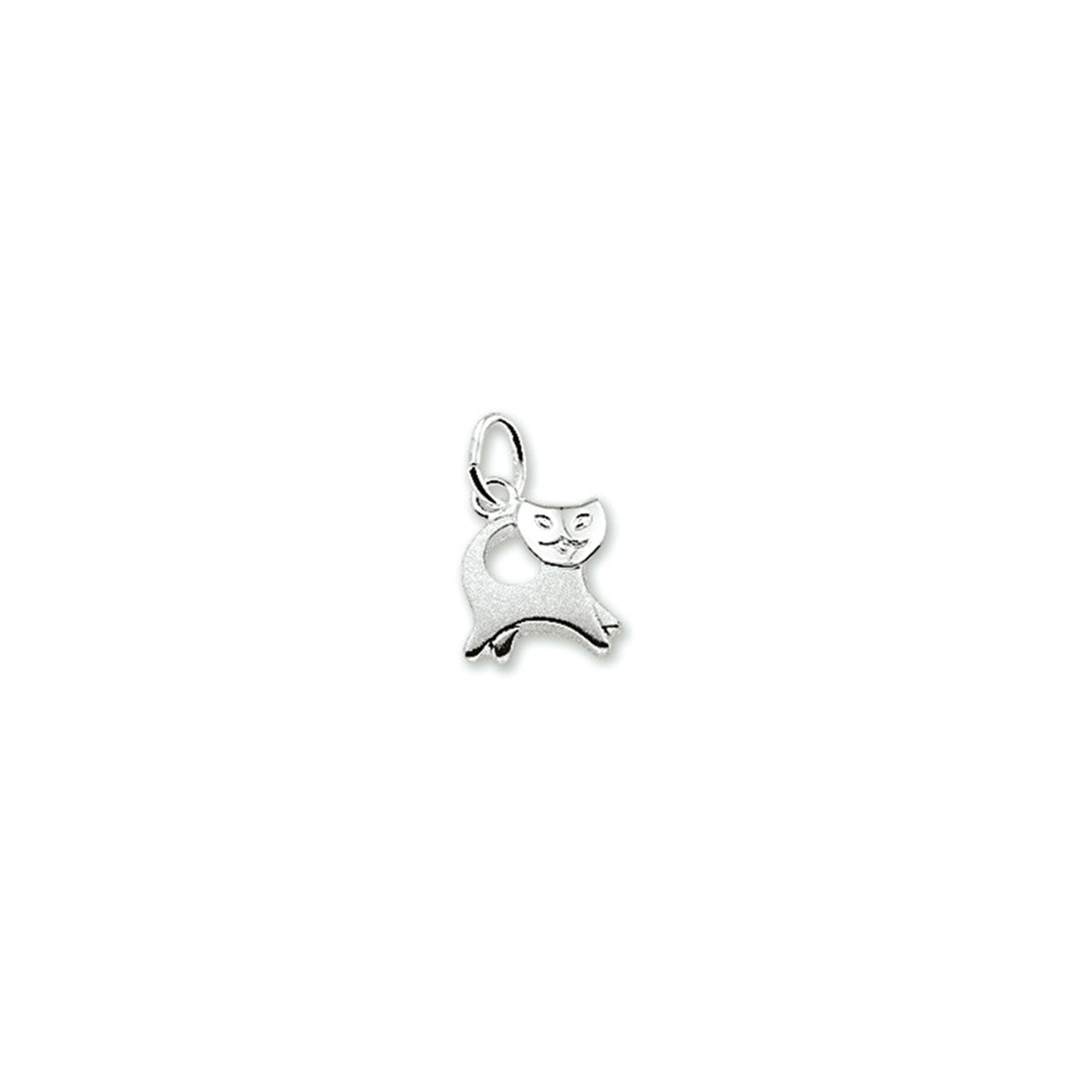 Fantasy Collection Hanger poes poli/mat zilver