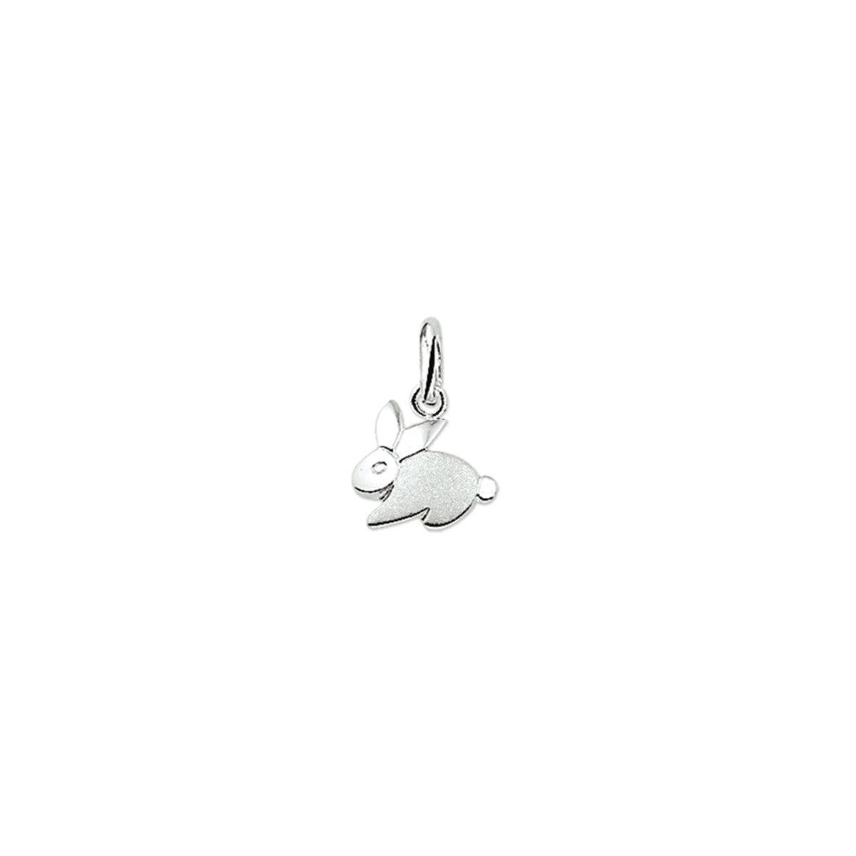 Fantasy Collection Hanger konijn poli/mat zilver