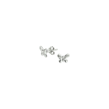 Zilveren Oorknoppen vlinder - PSN1323188