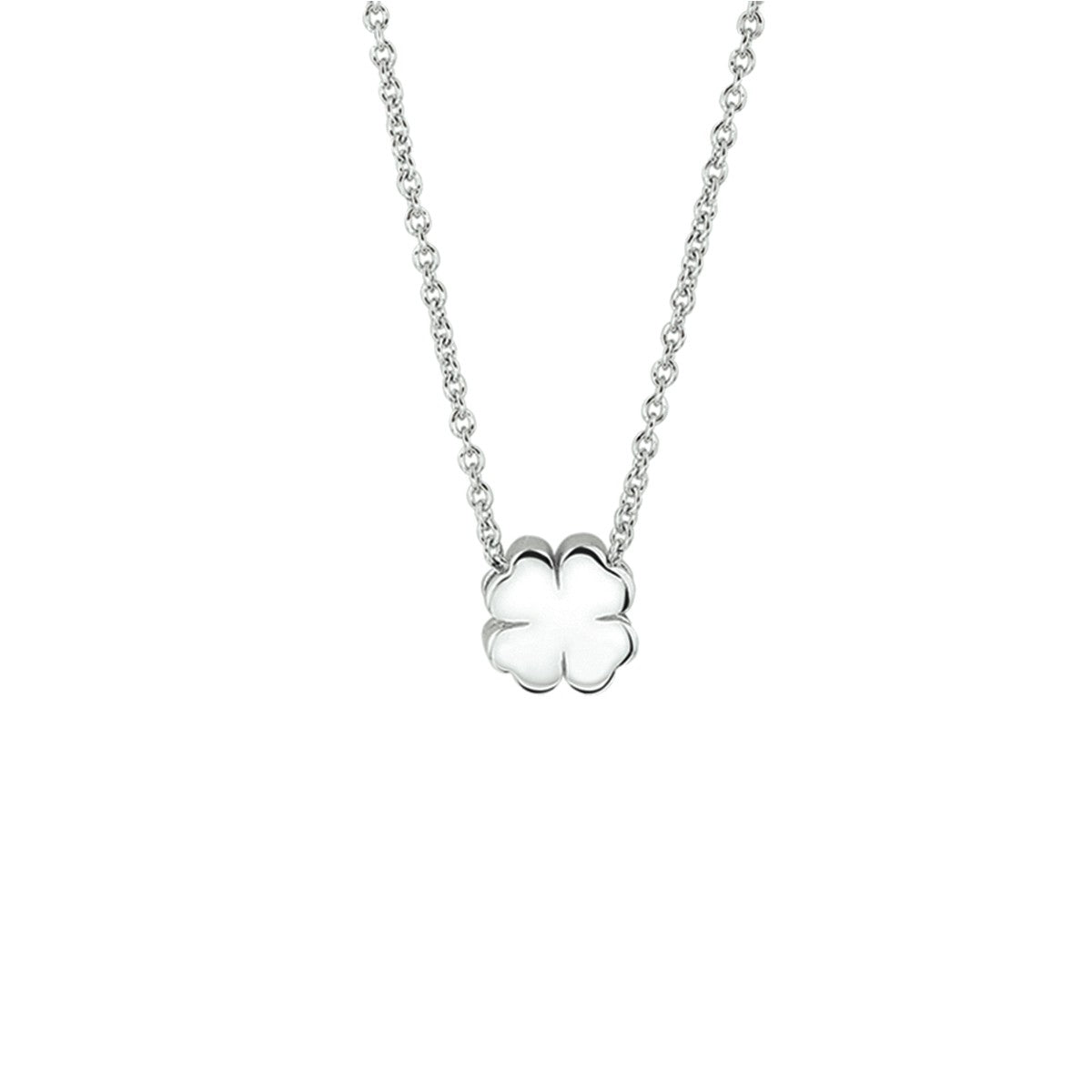 Fantasy Collection Collier klavertje 1,3 mm 41 + 4 cm zilver - PSN1323190