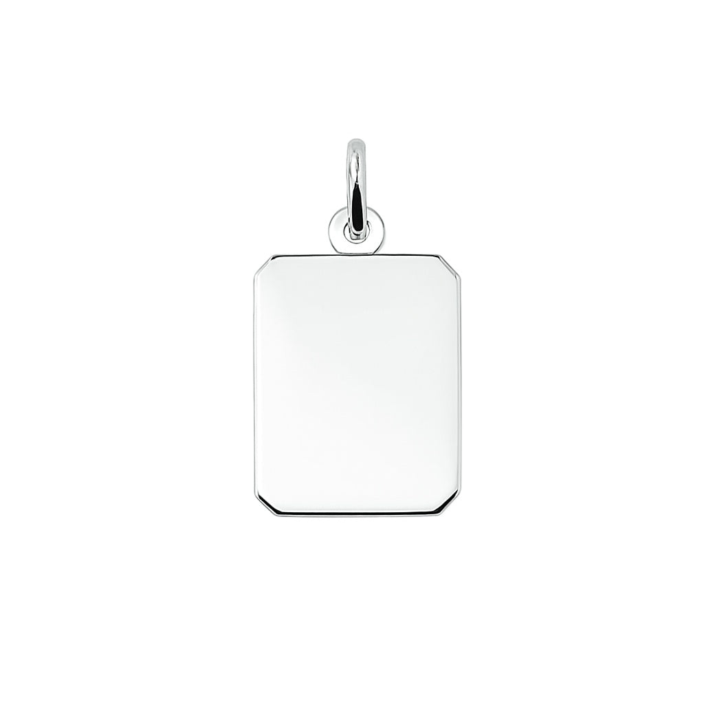 Fantasy Collection Graveerhanger gediamanteerd zilver