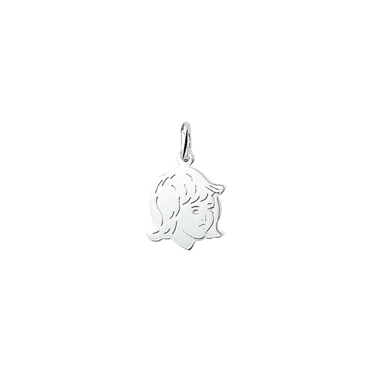 Fantasy Collection Hanger meisje 15 mm zilver