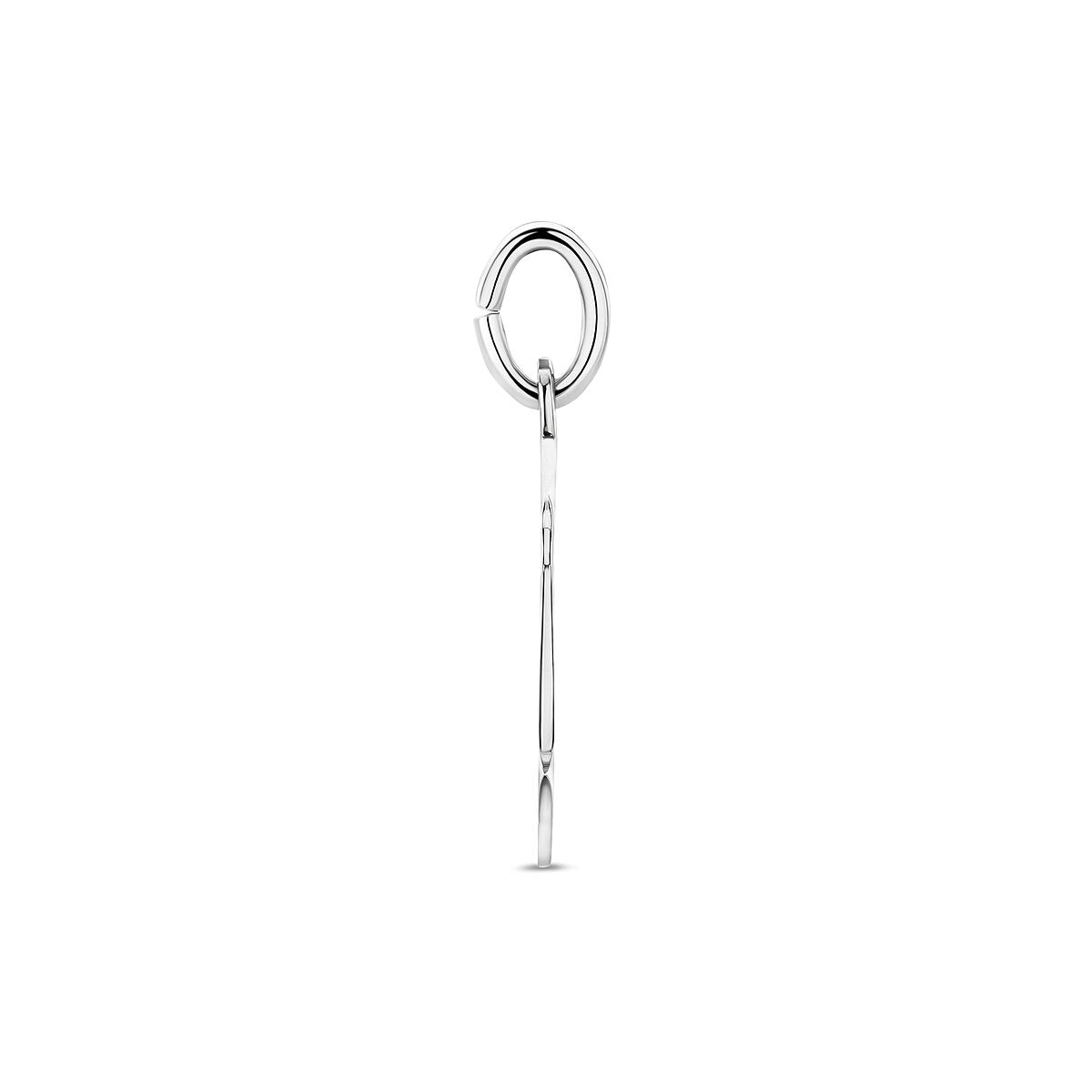 Hanger meisje 15 mm zilver