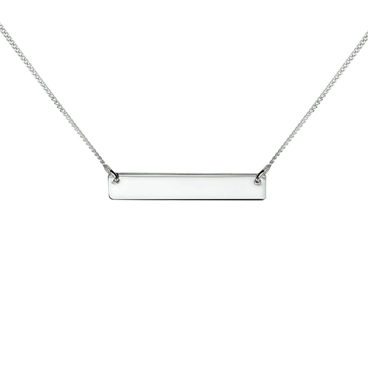 Fantasy Collection Graveercollier plaat 5,0 mm 41 + 5 cm zilver
