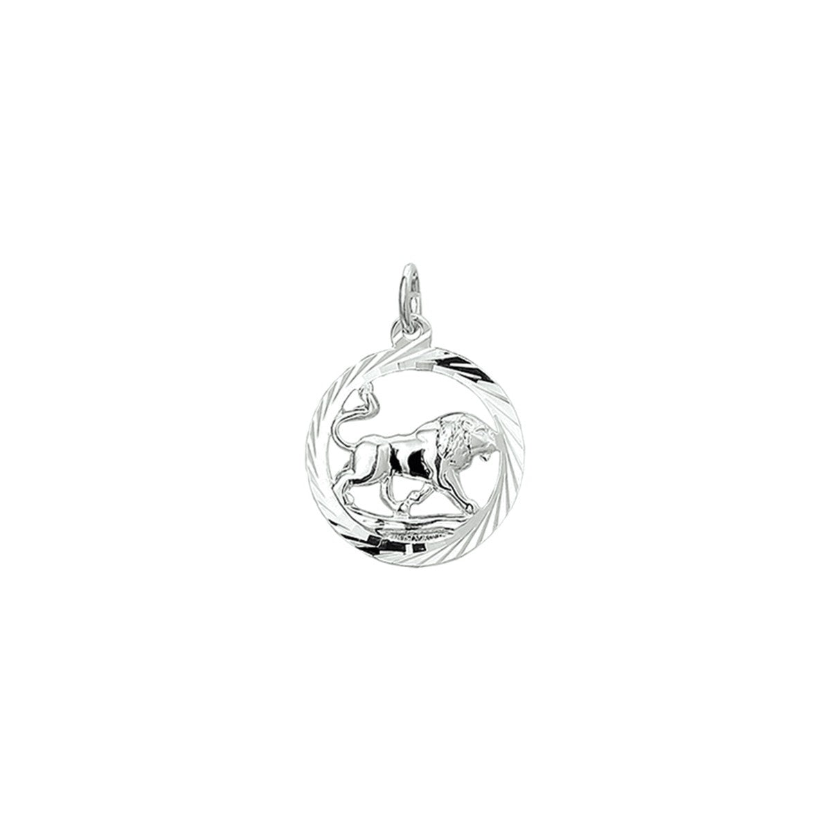 Fantasy Collection Hanger sterrenbeeld leeuw gediamanteerd zilver