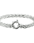 Zilver Gerhodineerd Armband Vossestaart 6,5 Mm 19 Cm Met Groot Springslot 1323658 - PansiteNederland.nl