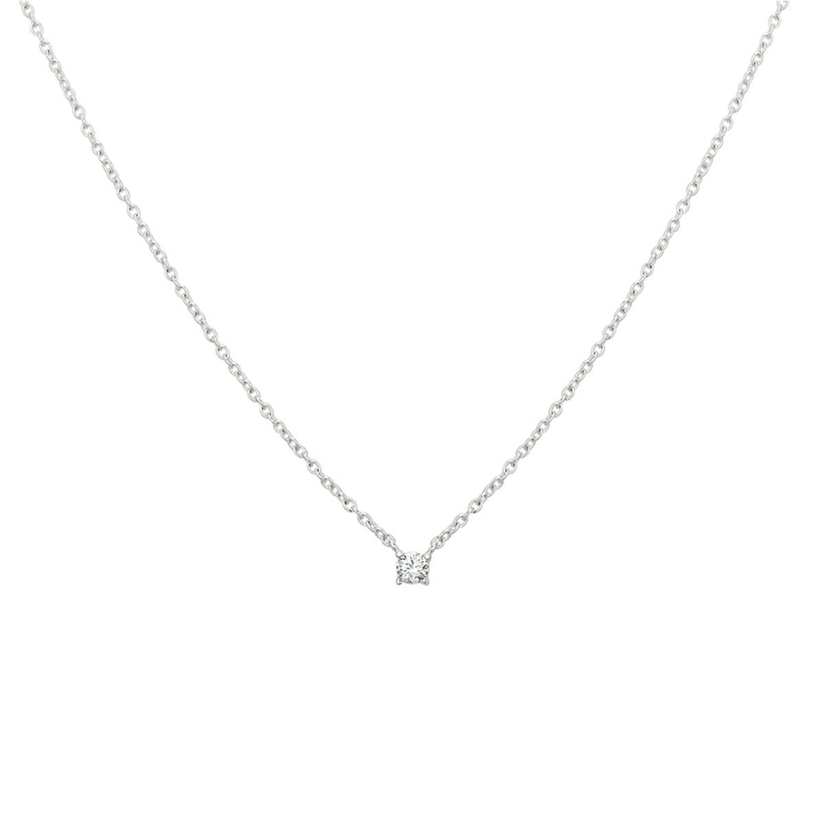 Fantasy Collection Collier anker zirkonia zilver - PSN1323935