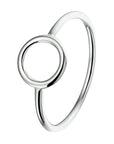 Gerhodineerd Zilver Ring Cirkel 1324018 - PansiteNederland.nl