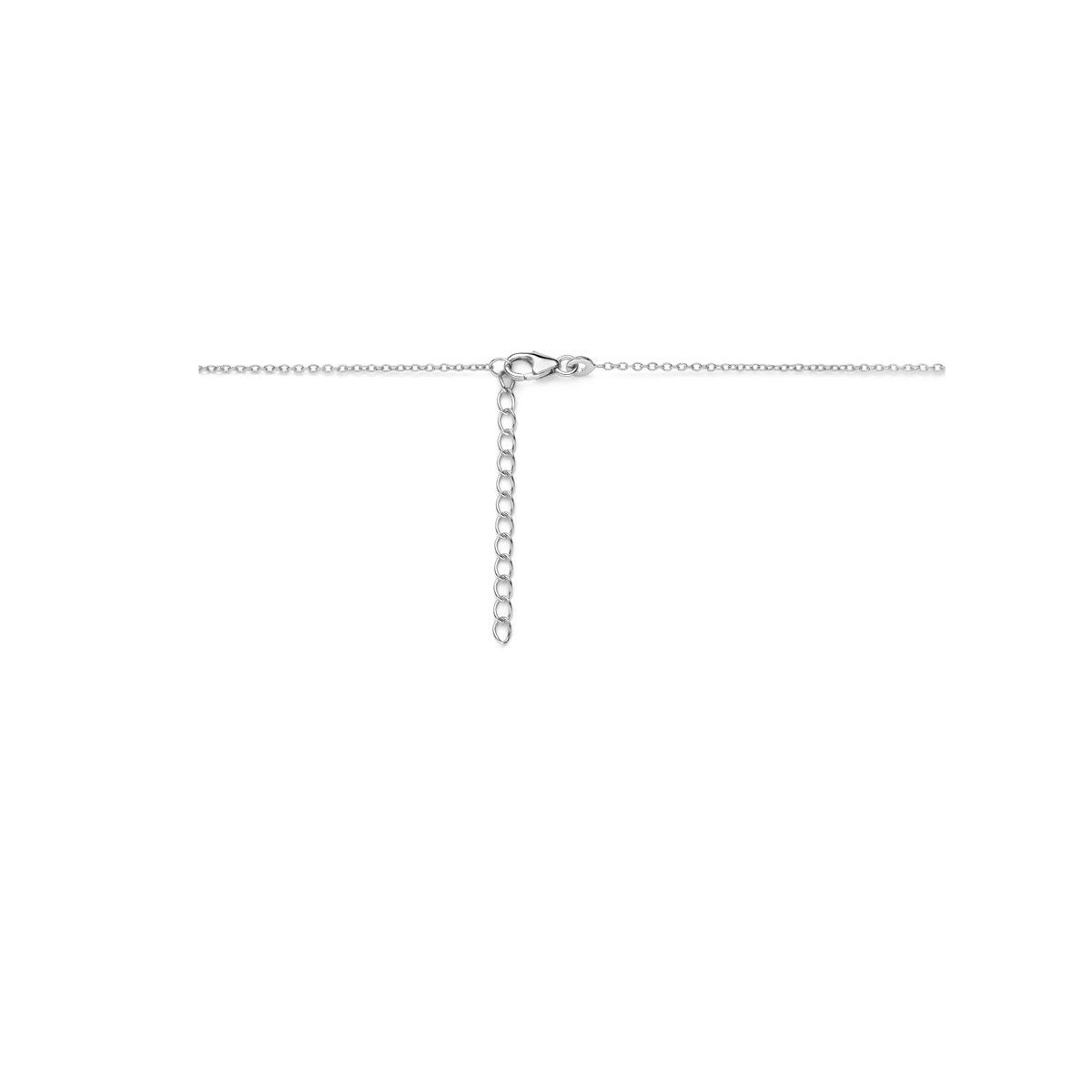 Fantasy Collection Collier zirkonia 41 + 4 cm zilver