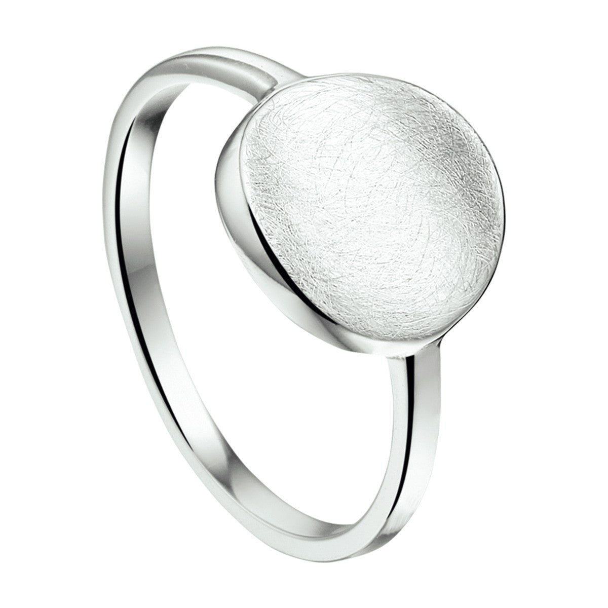 Fantasy Collection Ring gescratcht zilver