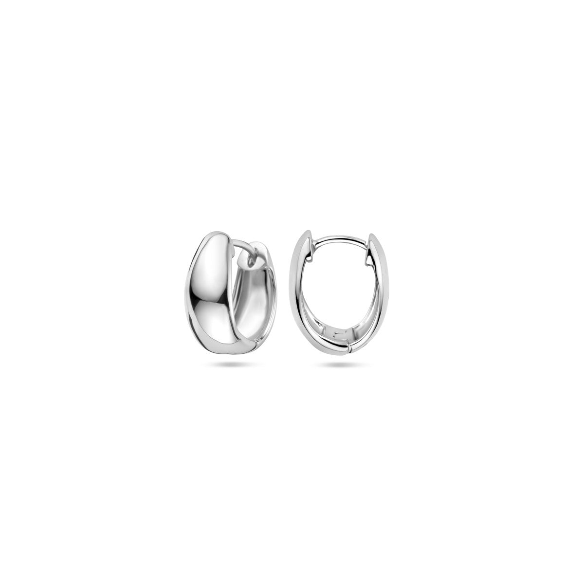 Fantasy Collection Oorbellen 13,5 mm zilver