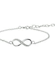 armband infinity zirkonia zilver gerhodineerd 1318855 - PansiteNederland.nl