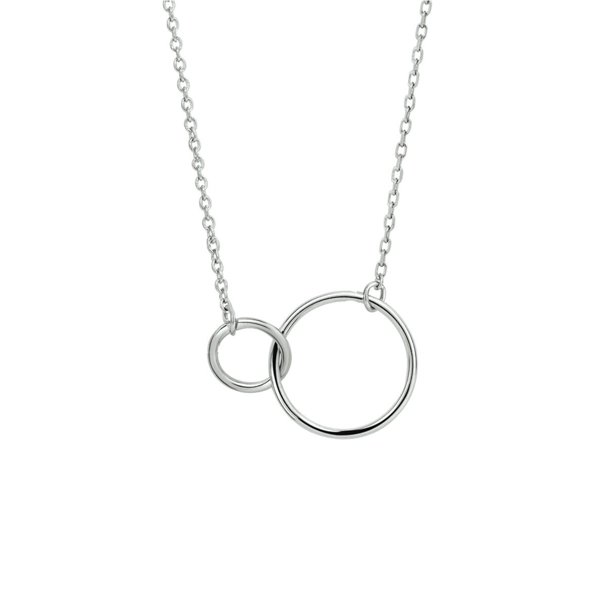 Fantasy Collection Collier rondjes 1,2 mm 41 + 4 cm zilver