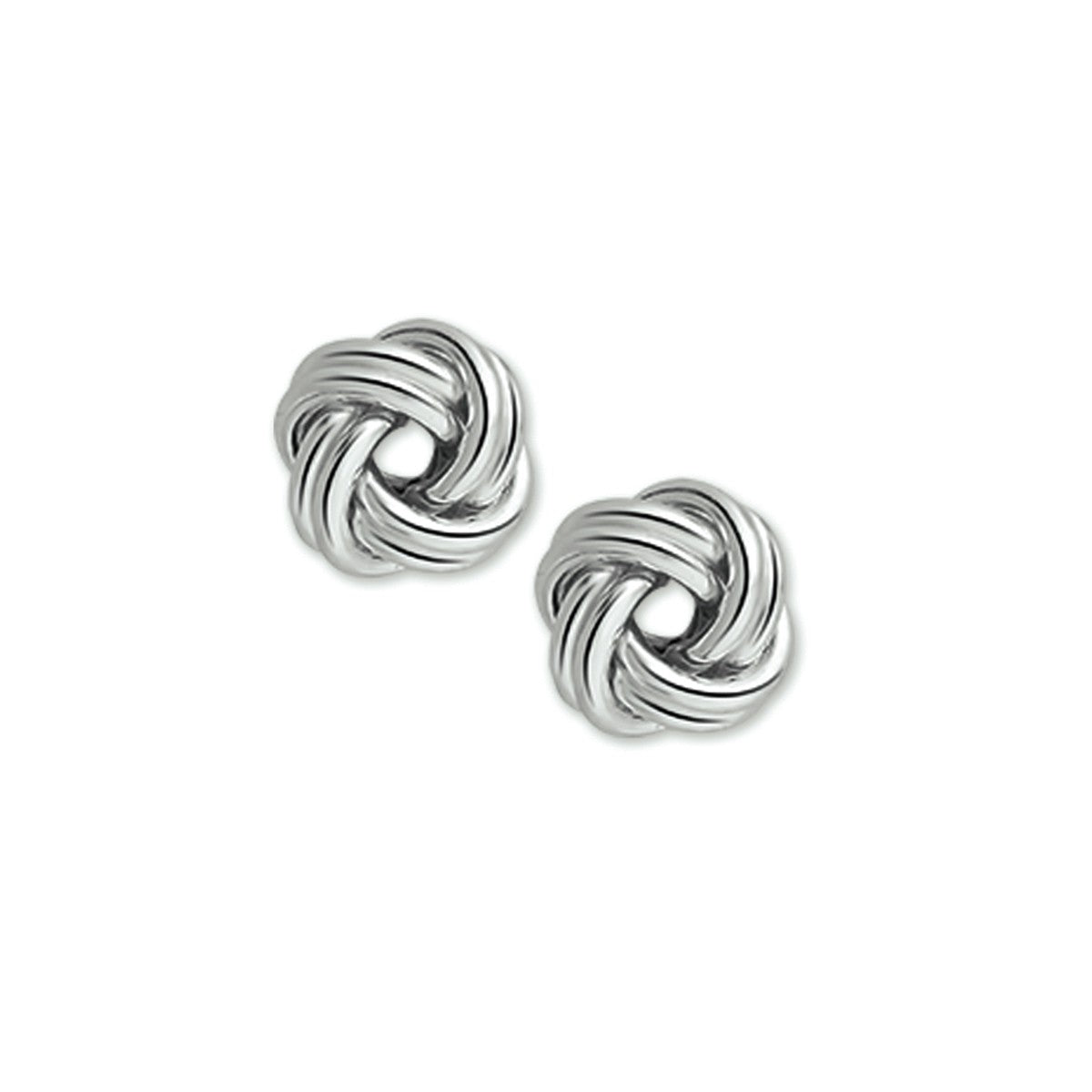 Fantasy Collection Oorbellen knoop zilver