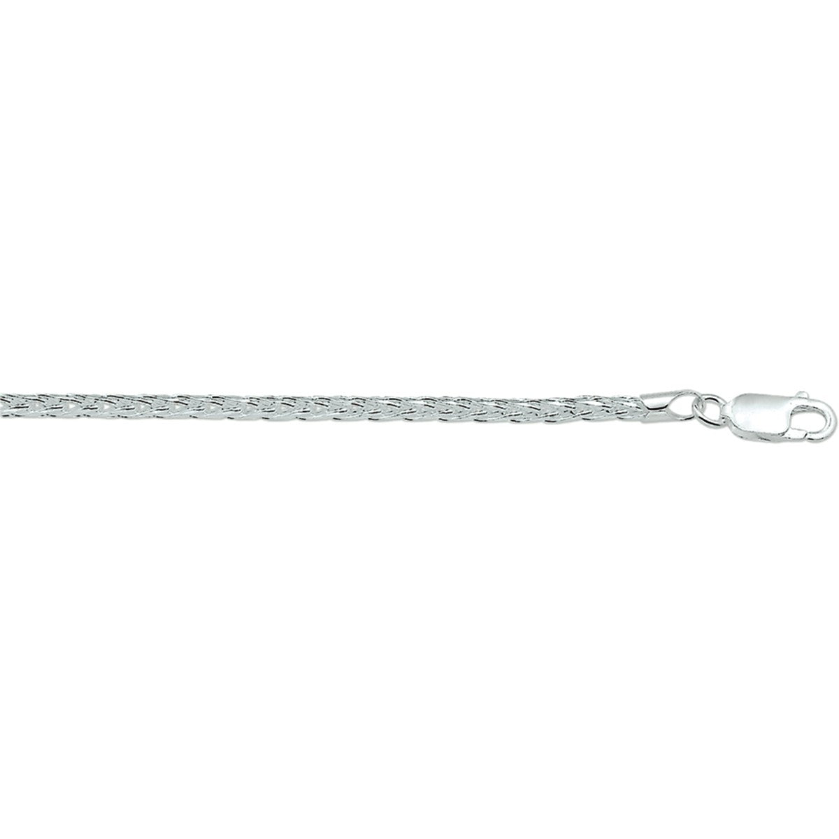 Fantasy Collection Vossestaart 3,0 mm zilver armband