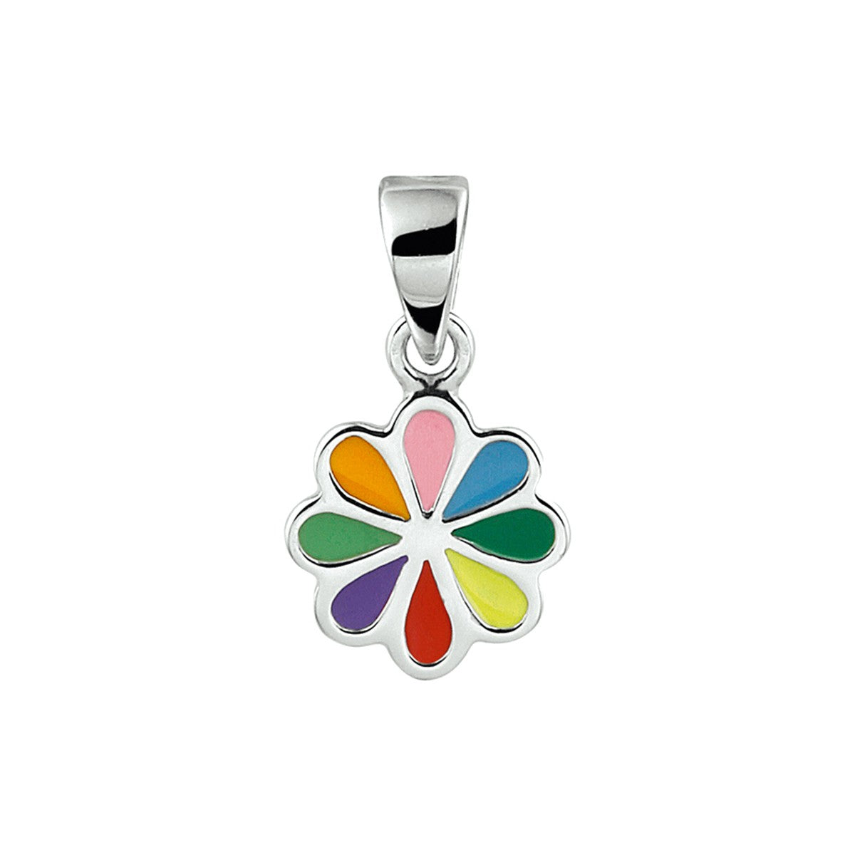 Fantasy Collection Hanger bloem zilver