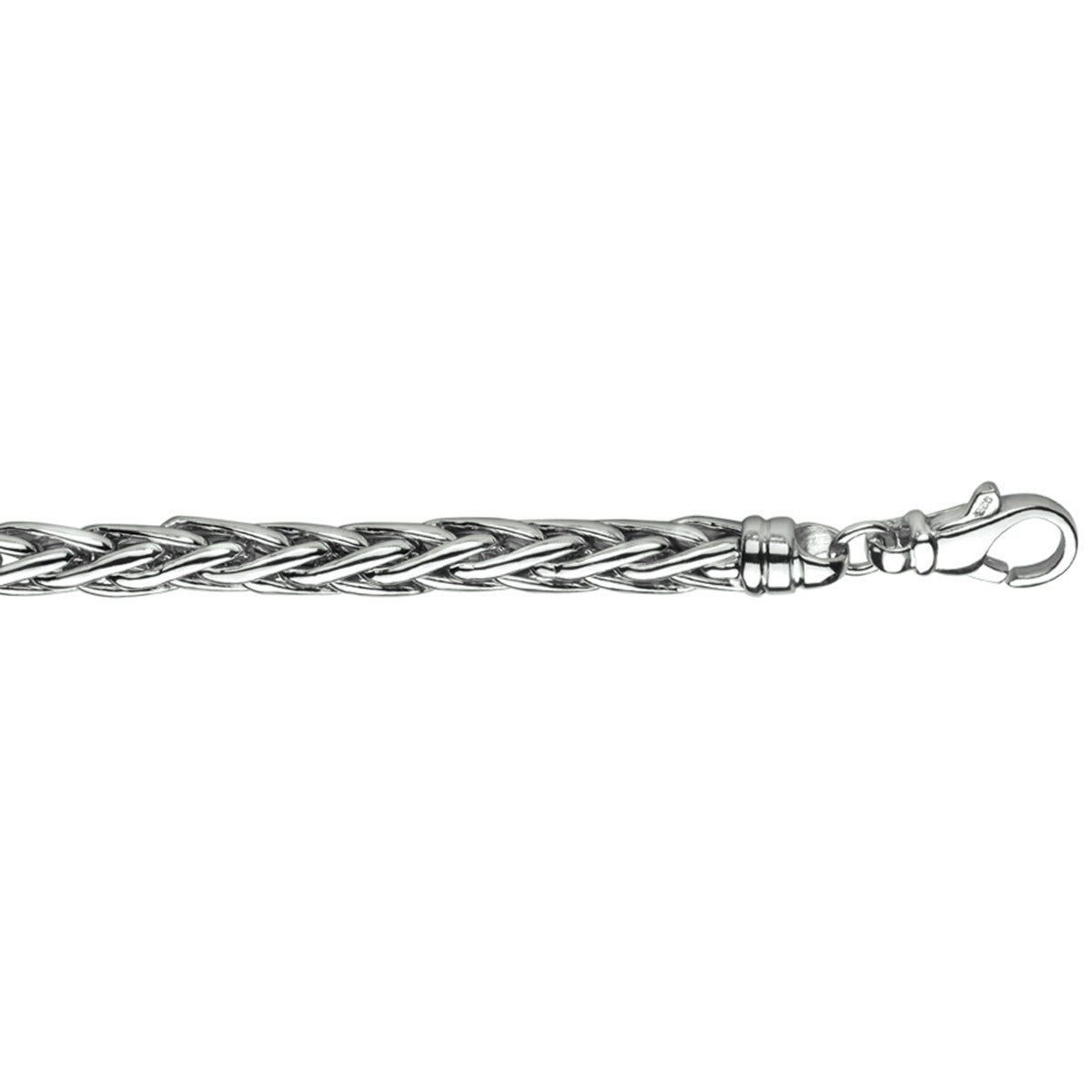 Fantasy Collection Armband vossestaart 6,0 mm zilver