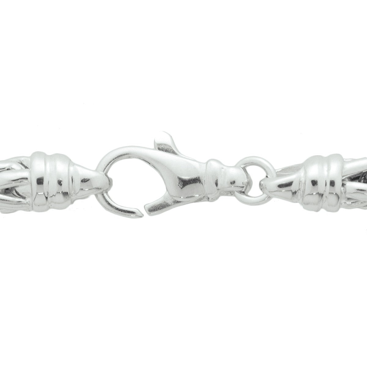 Fantasy Collection Collier vossestaart 6,0 mm 45 cm zilver