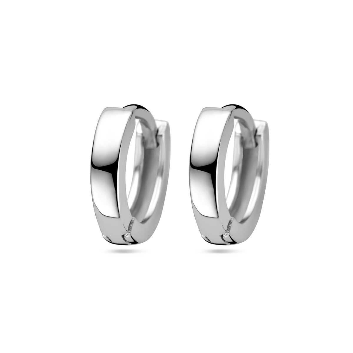 Fantasy Collection Oorbellen vlak 2,5 mm zilver