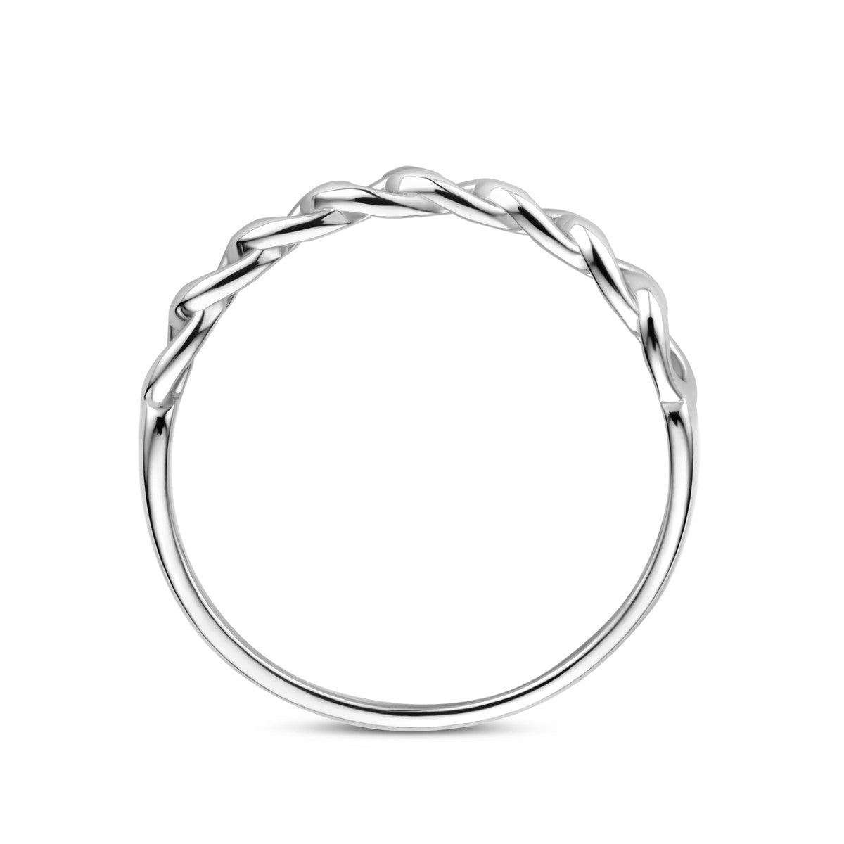 Fantasy Collection Ring schakel zilver