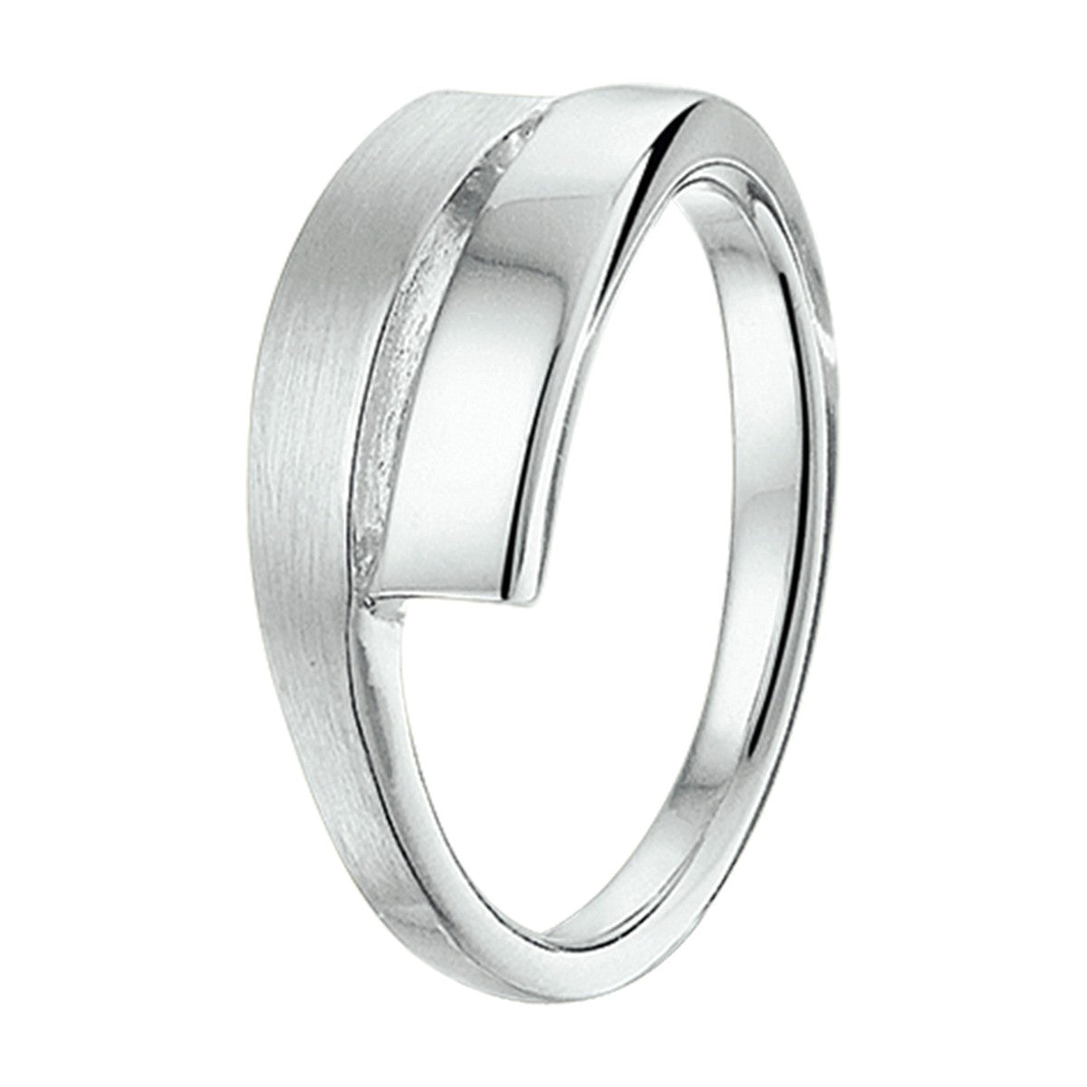 Fantasy Collection Ring poli/mat zilver