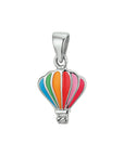 zilver gerhodineerd hanger luchtballon 1325890 - PansiteNederland.nl