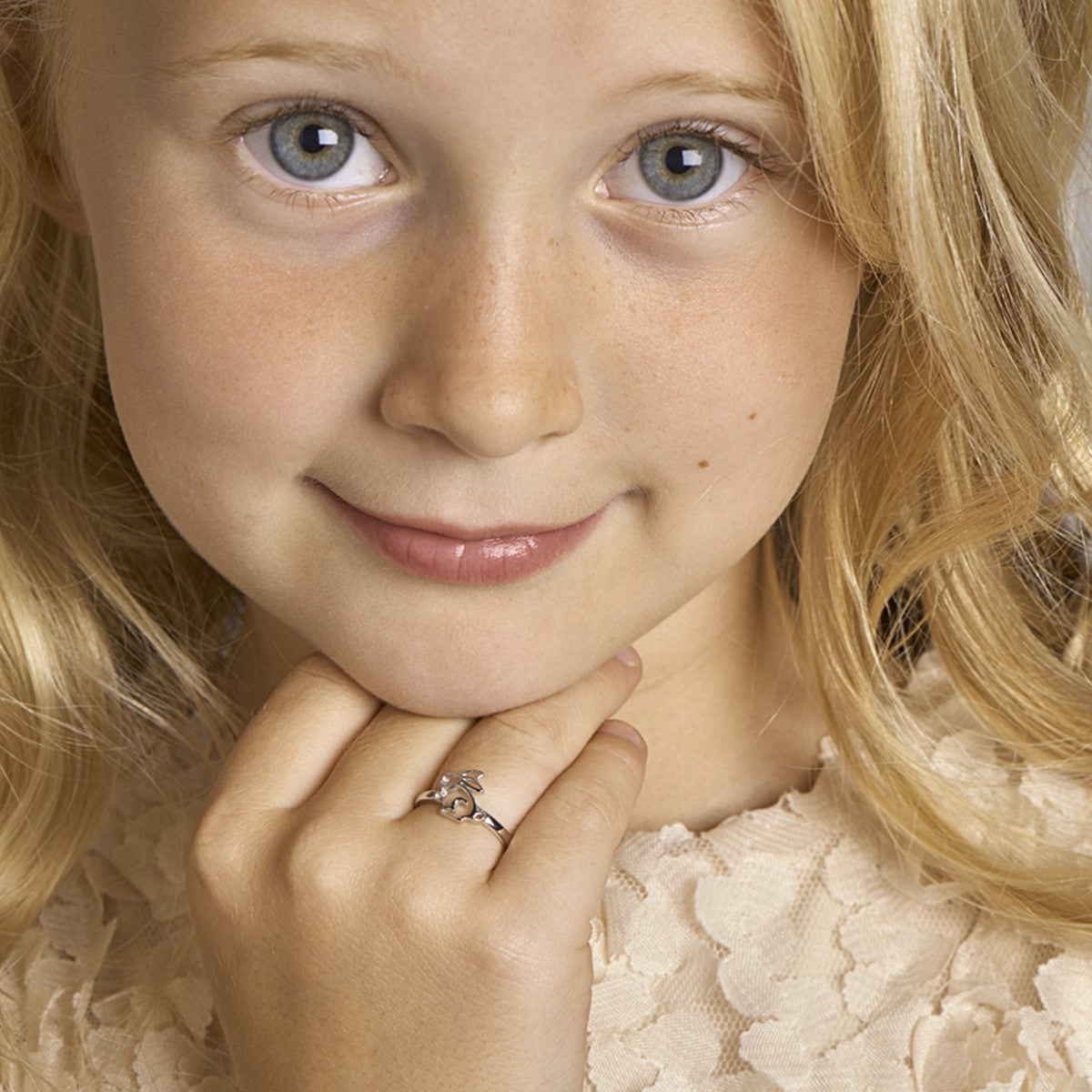 Fantasy Collection Ring konijn zilver