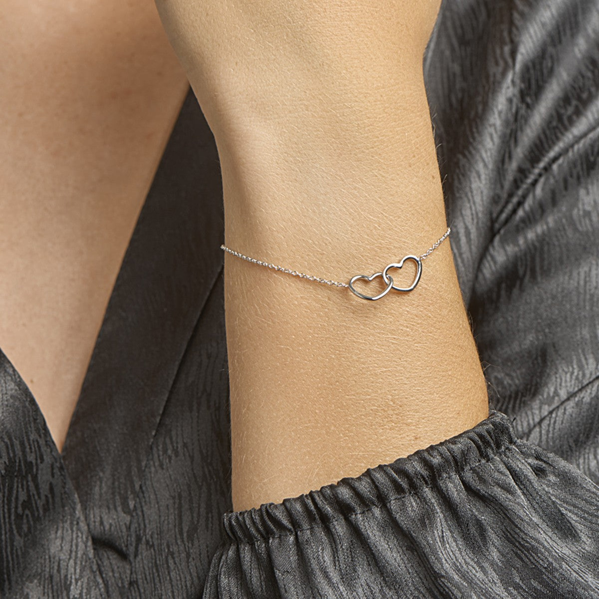 Fantasy Collection Armband hart 16 + 3 cm zilver - PSN1326171