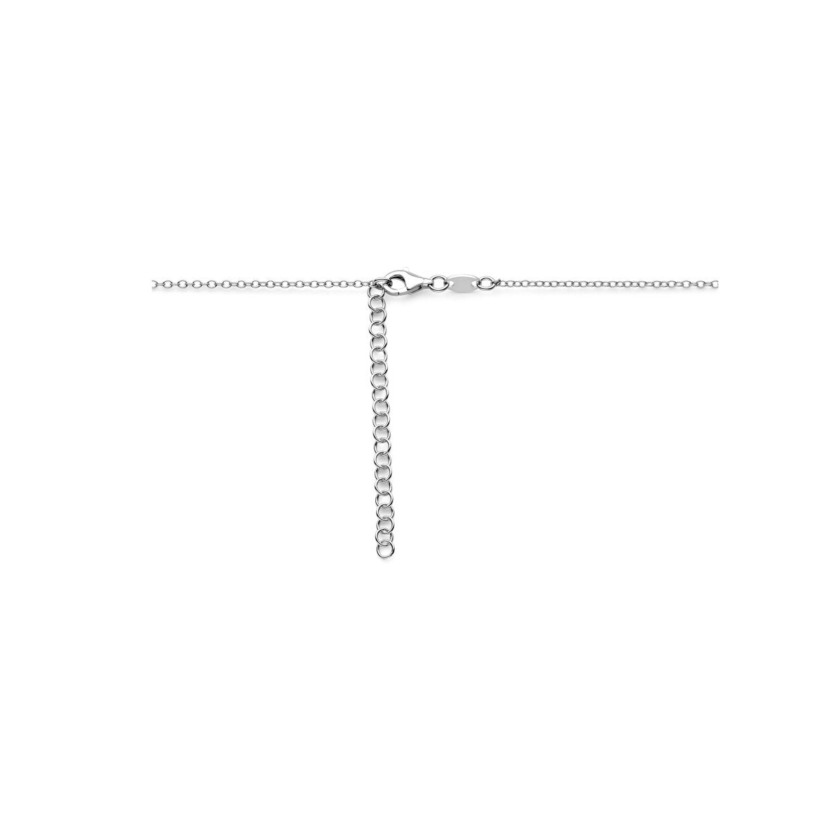 Fantasy Collection Collier hart 40 + 5 cm zilver