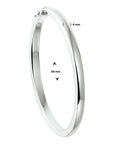 bangle scharnier massief 6 mm zilver gerhodineerd - PansiteNederland.nl