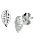 Zilver Gerhodineerd Oorknoppen Veer 1326332 - PansiteNederland.nl