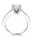 Gerhodineerd Zilver Ring Met Zirkonia 1328530 - PansiteNederland.nl