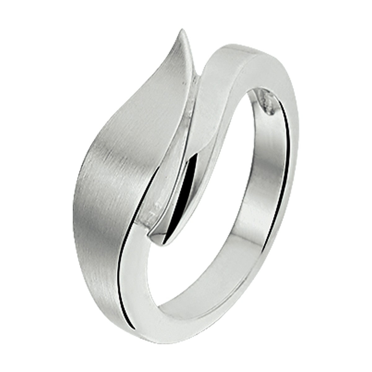 Fantasy Collection Ring poli/mat zilver