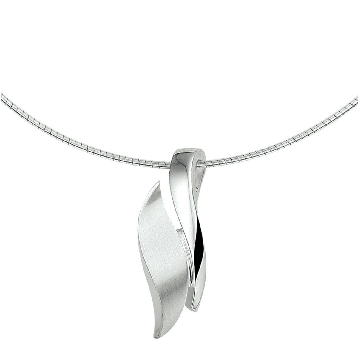 Fantasy Collection Collier poli/mat 42 + 3 cm zilver