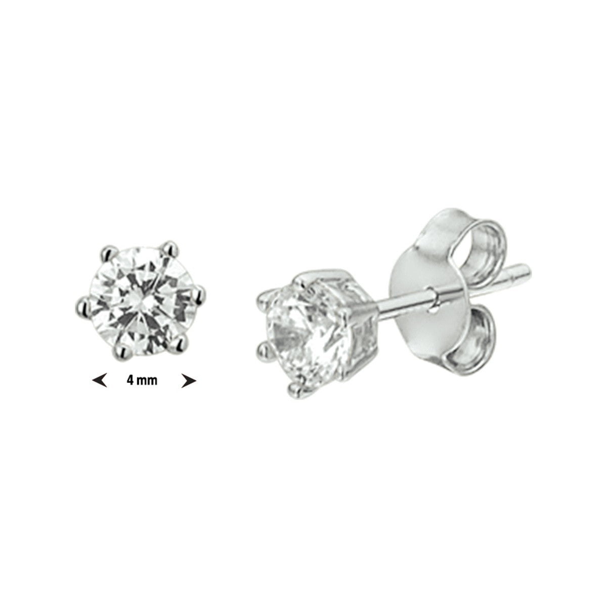 Fantasy Collection Oorbellen zirkonia zilver - PSN1326996