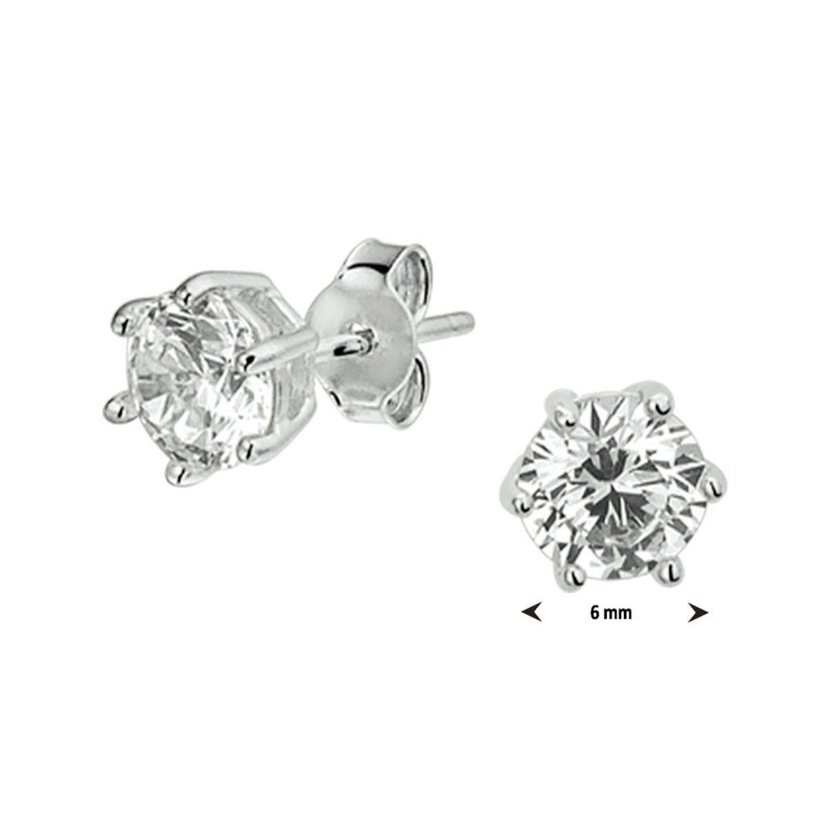 Fantasy Collection Oorbellen zirkonia zilver - PSN1326998