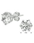 Zilveren oorknoppen zirkonia - PSN1326999 - PansiteNederland.nl
