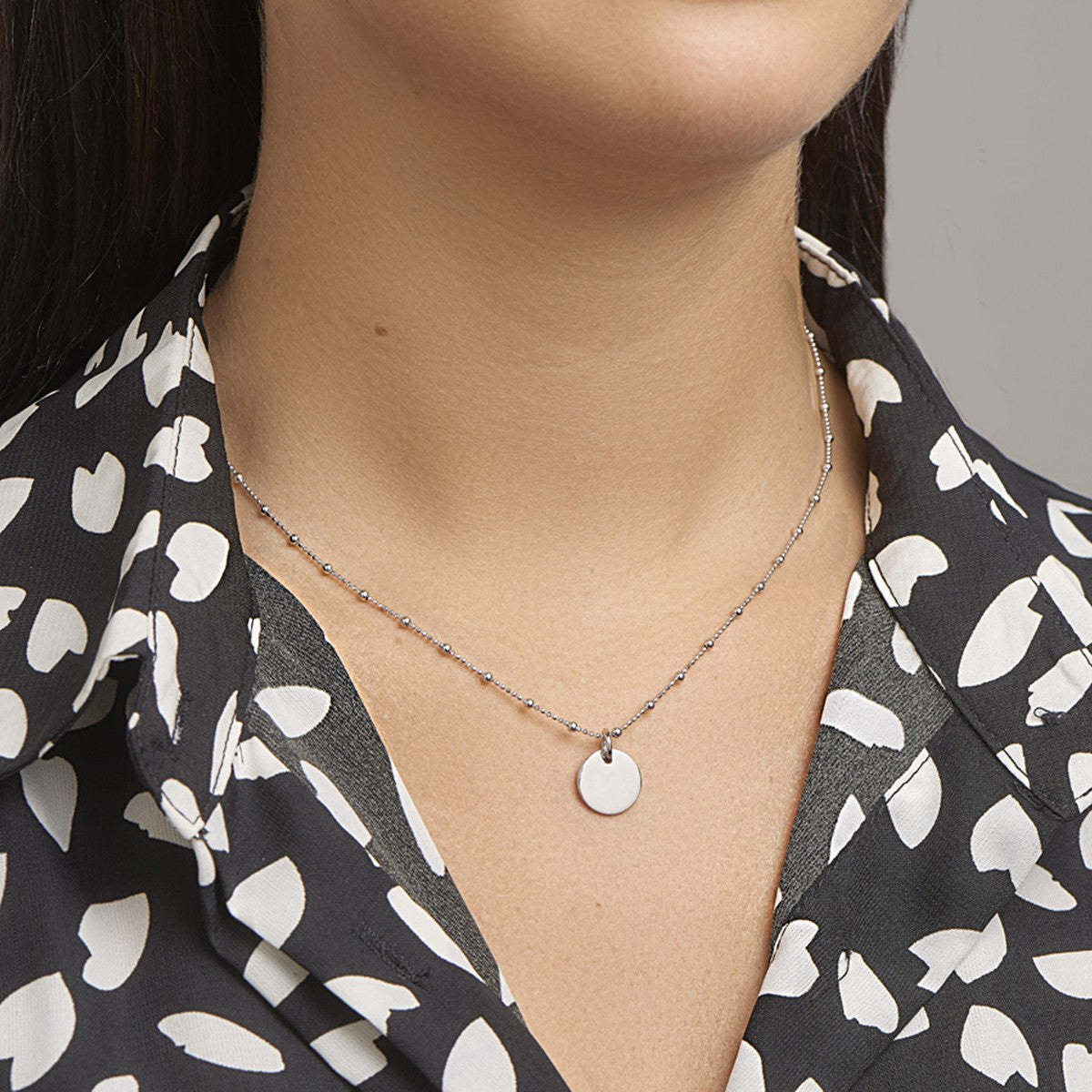 Fantasy Collection Graveerhanger rond zilver