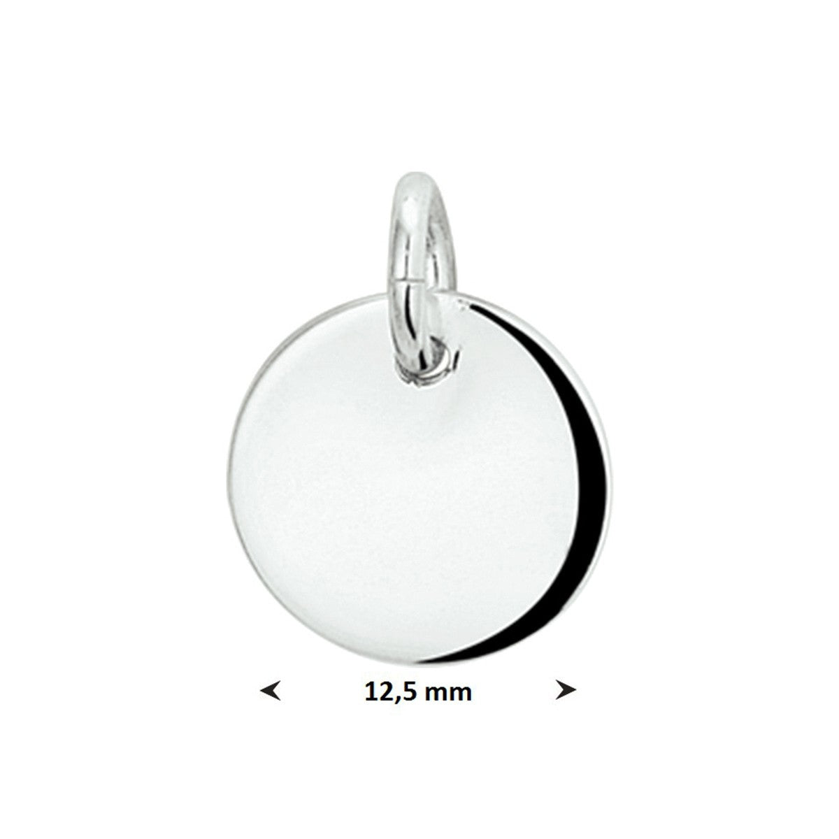 Fantasy Collection Graveerhanger rond zilver