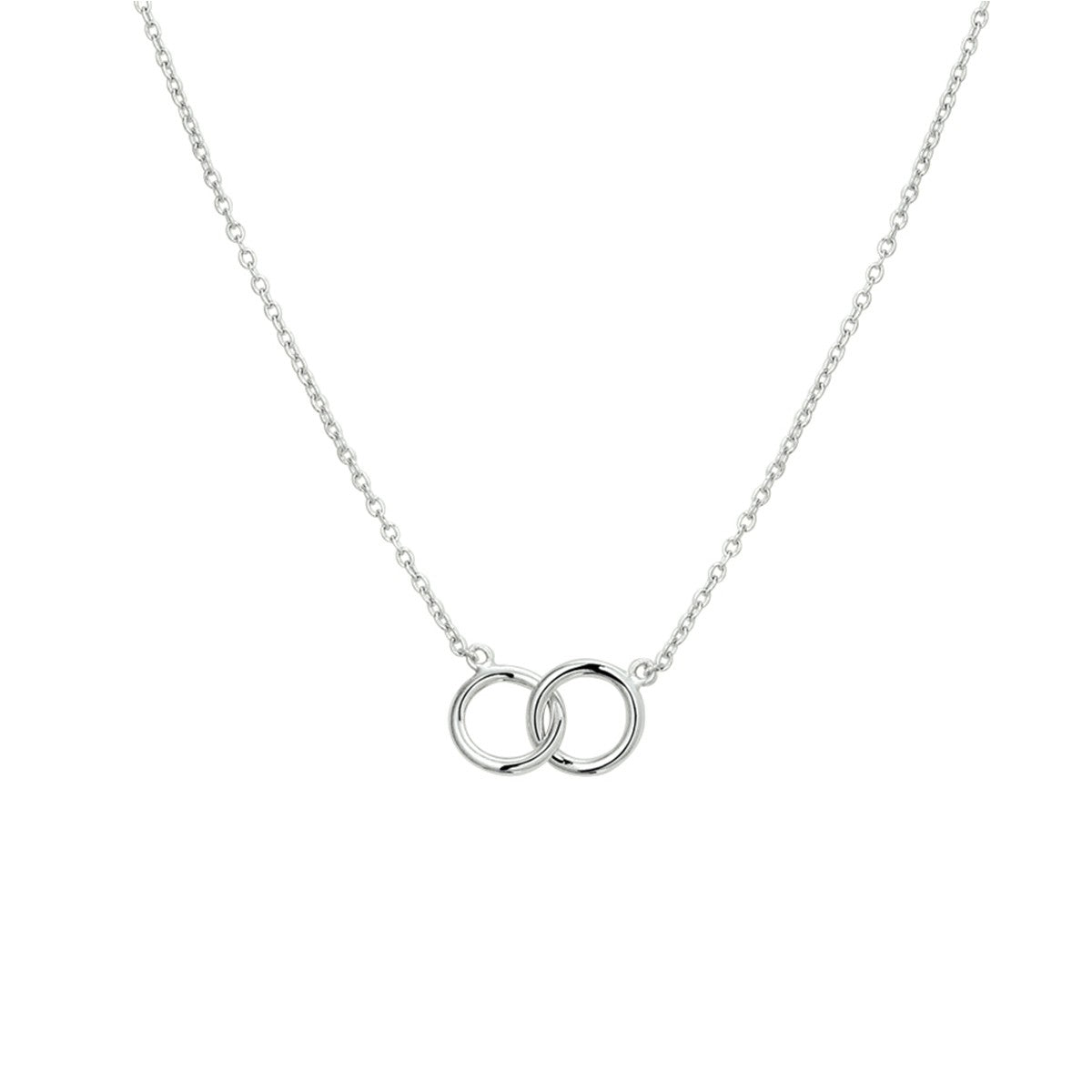 Fantasy Collection Collier rondjes 1,2 mm 40 + 4 cm zilver
