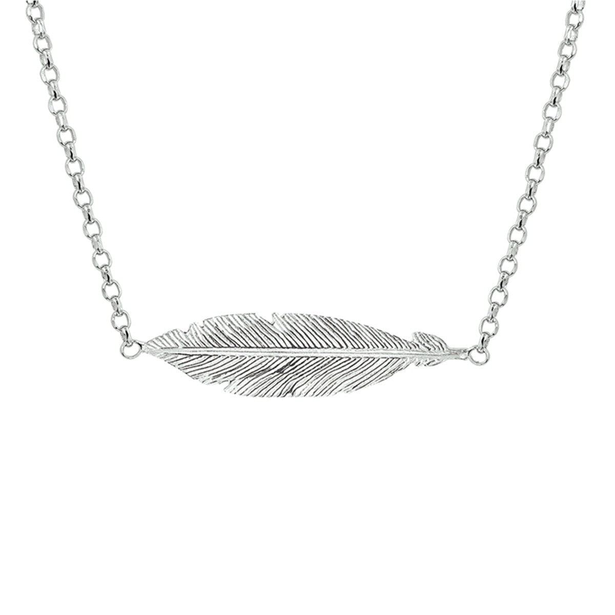 Fantasy Collection Collier veer 40,5 + 3 cm zilver
