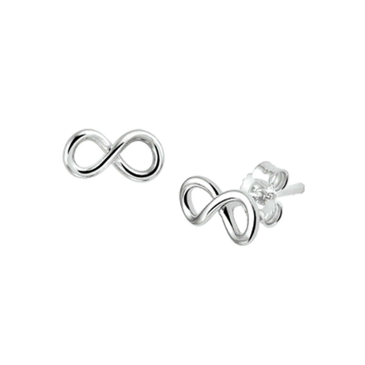 Fantasy Collection Oorbellen infinity zilver