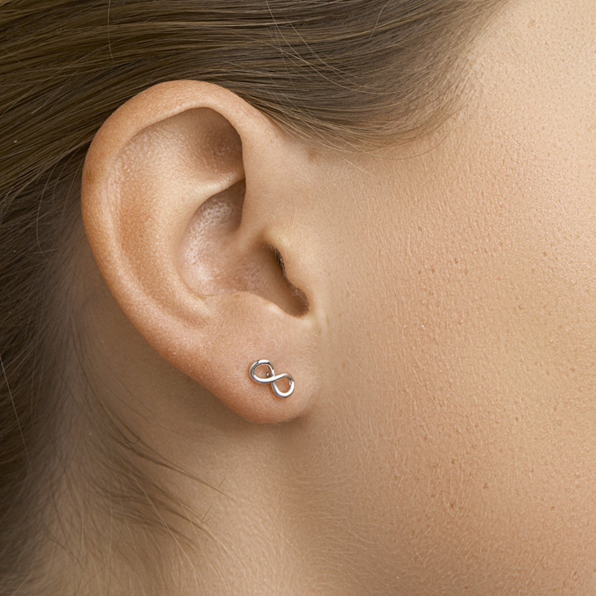 Fantasy Collection Oorbellen infinity zilver